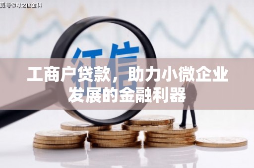 塔城工商户贷款，助力小微企业发展的金融利器