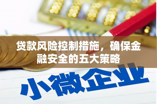 塔城贷款风险控制措施，确保金融安全的五大策略