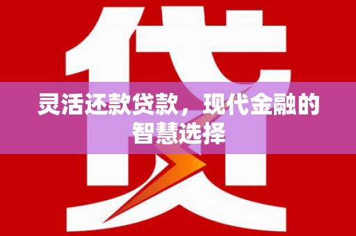 塔城灵活还款贷款，现代金融的智慧选择