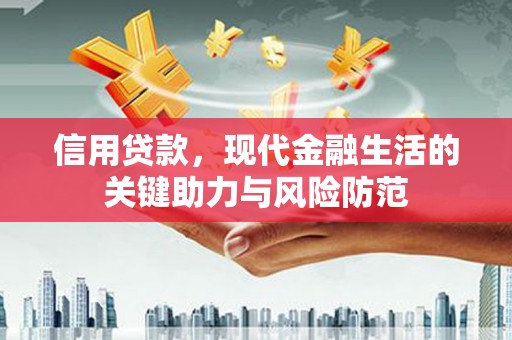 塔城信用贷款，现代金融生活的关键助力与风险防范