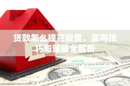 塔城贷款怎么提高额度，实用技巧与策略全解析